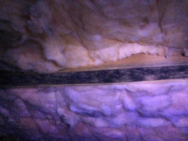 Fiberglass insulation can absorb and hold water in the crawlspace which can lead to structural damage and mold growth.