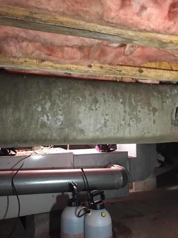 Crawl space remediation