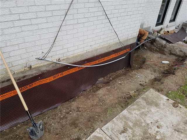 Clarke Basement Systems Foundation Repair Photo Album Frost Caused Heaving Foundation Richmond Hill On