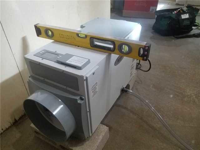 Aprilaire 1830 Dehumidifier Installed