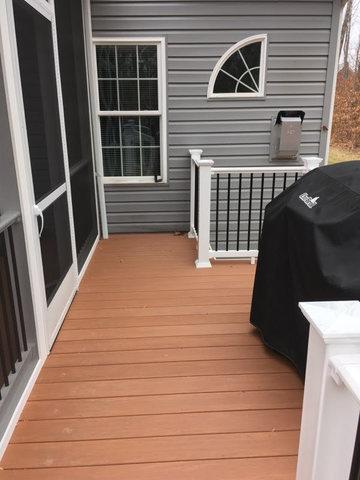 Maintenance Free porch and patio