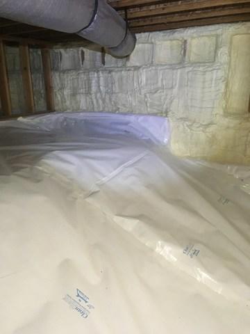 Spray Foam and Cleanspace