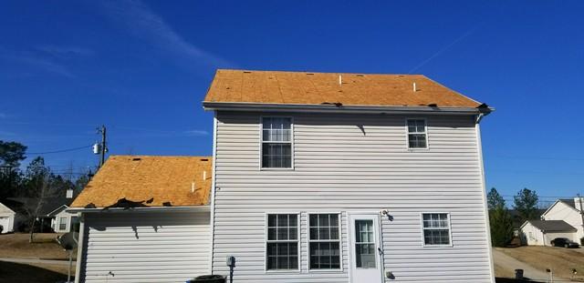 Removing old roof