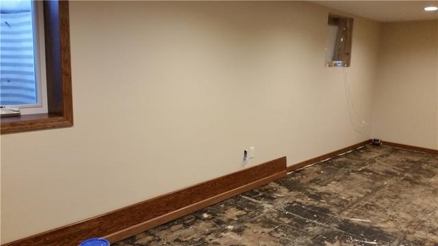 Finished basement getting water seepage