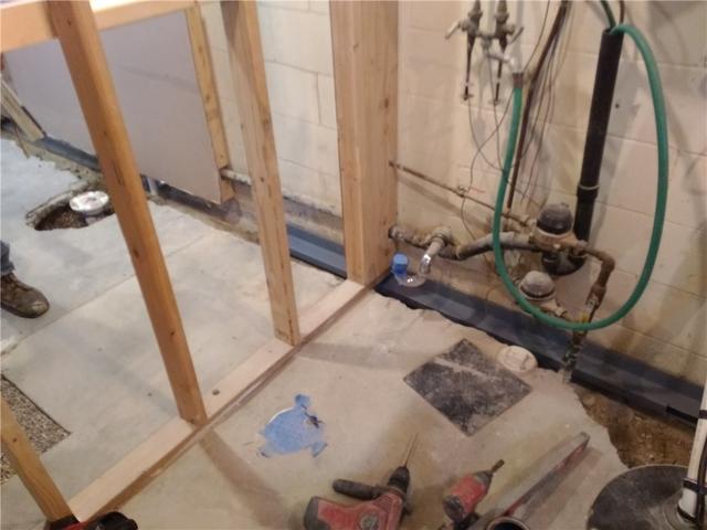 Installing WaterGuard with pipe obstacles