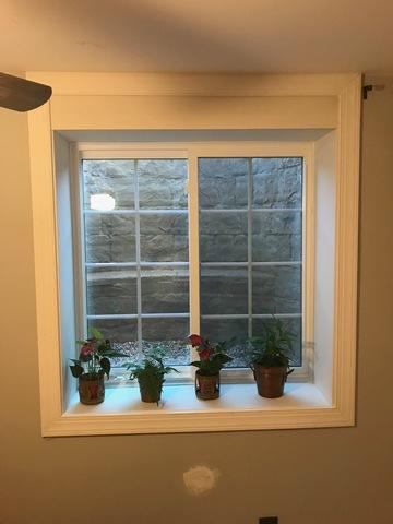 Rockwell Window Trim Installed