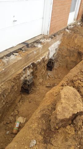 Push Pier Installation