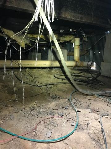 Dirt Floors in a Crawl Space