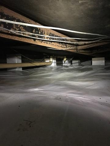 Clean Crawl Space Encapsulation