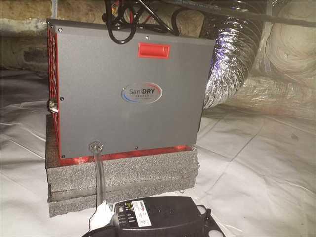 Walterboro Dehumidifier Installed