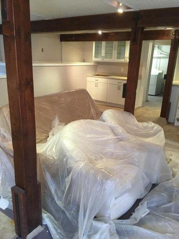 Sealing off the work space