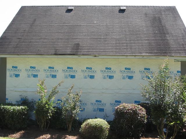 Before Vinyl Siding Side View