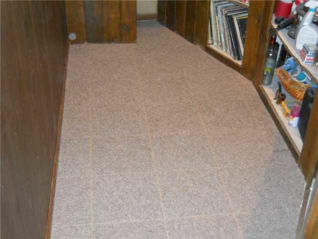 ThermalDry Carpet Tiles installed in small areas