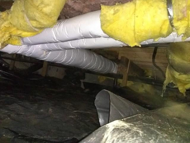 Duct Wrap Progress