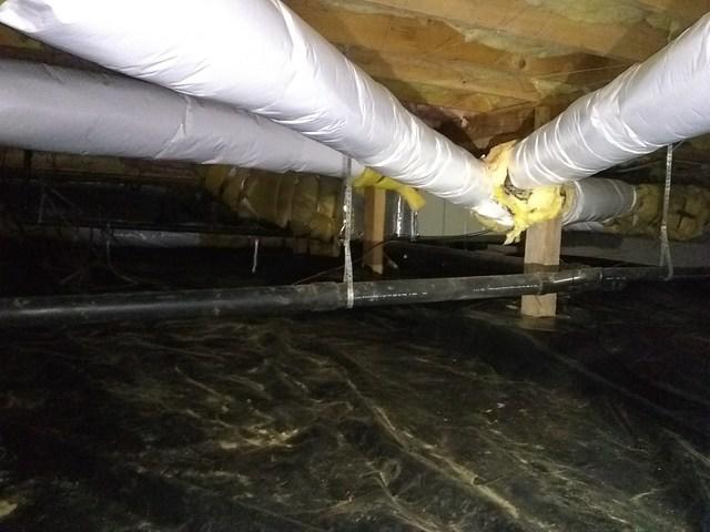 Duct Wrap Install Completed