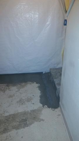 TrenchDrain Basement Entry Surface Drainage
