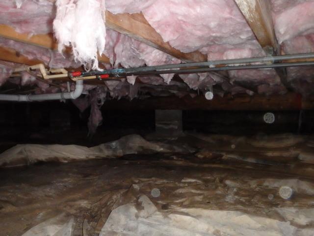 Wet Crawl Space 