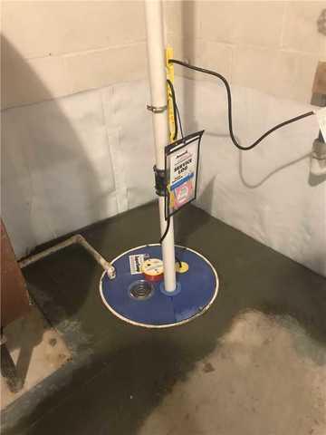SuperSump Sump Pump Installed