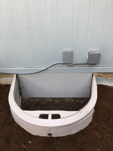 Crawlspace enterance