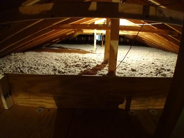Attic Insulation After