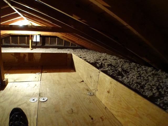 Attic Insulation After Pt. 3