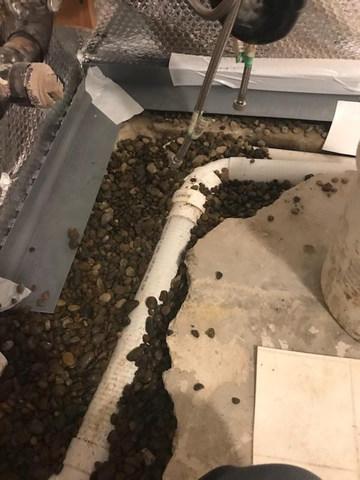 Waterguard and Sump Pump Pipe