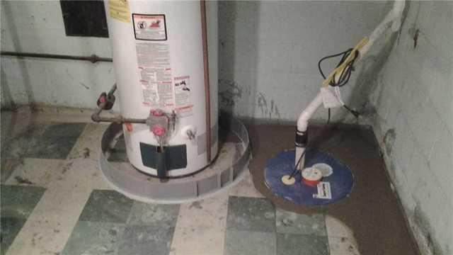 Sump Pump Installed