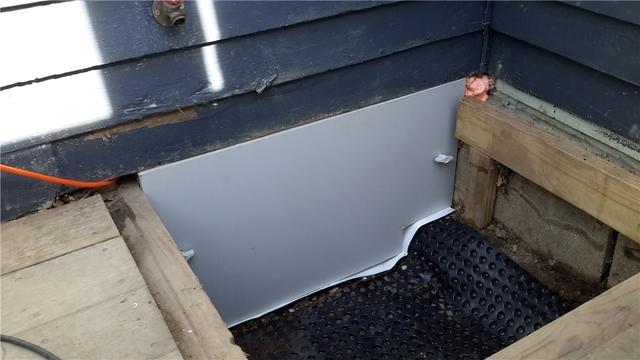 Crawl Space Door Installation