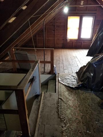 Walk Up Attic