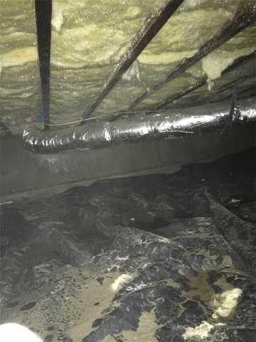 Old crawlspace