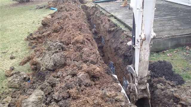 Wall Anchors Secured in Soil