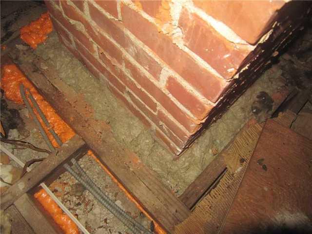 Air Leakage Around the Chimney