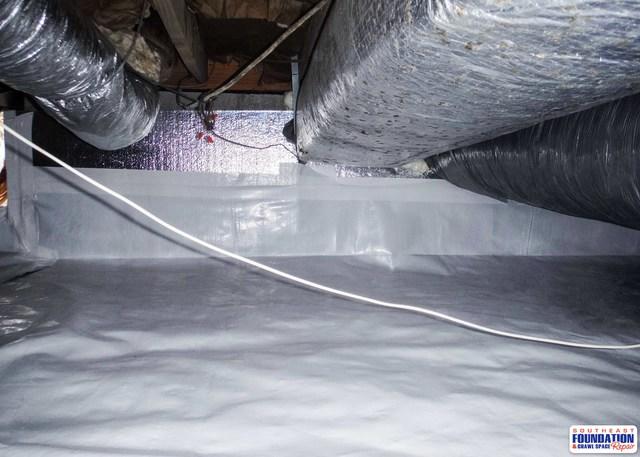 Sealing off the Crawl Space