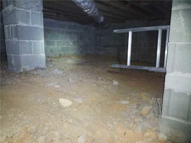 Moisture in the Crawl Space