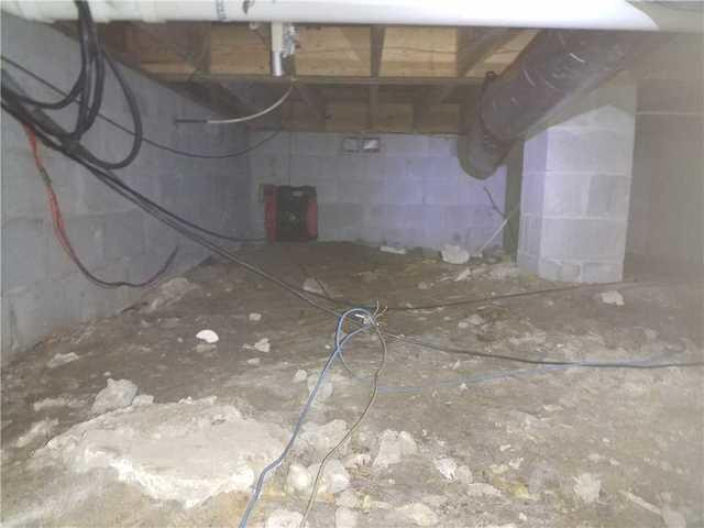Moisture in the Crawl Space