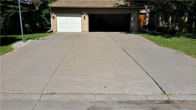 Sunken Slab of Concrete on Driveway