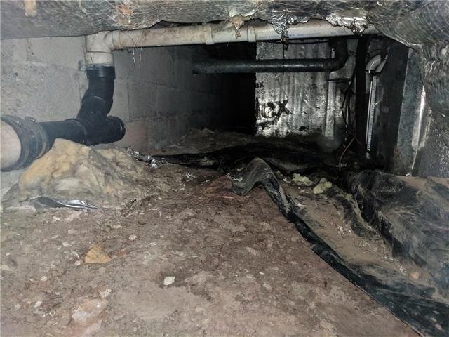 Nasty Dirt Crawl Space