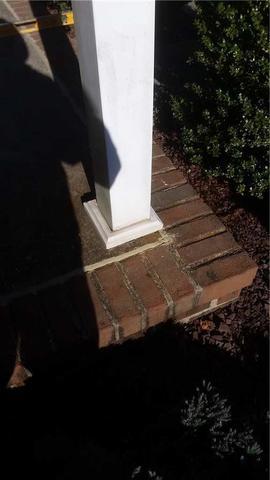 PolyLevel was a Great Solution for this Sinking Porch in Forrest Hill, MD