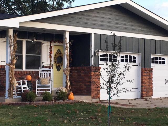 New James Hardie siding, trim and custom shutters