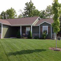 Custom shutters and new James Hardie siding