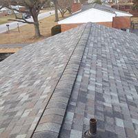 Owens Corning Duration shingles in Stormcloud