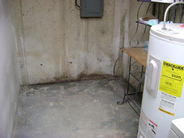 Moldy Basement in Oakville, CT