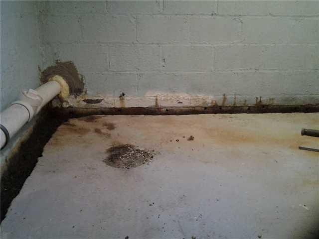 Installation of French Drain