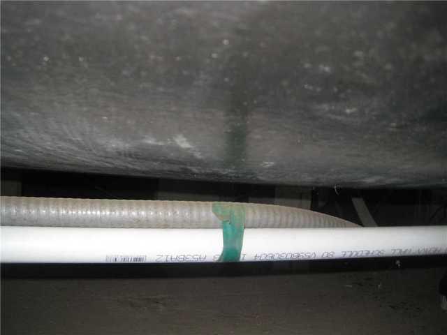 Sagging Fiberglass