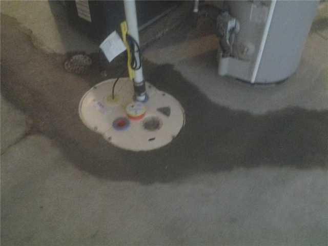 After Sump Pump Installation