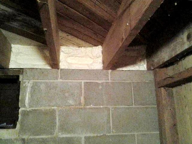 After Rim Joist Spray Foam Insulation