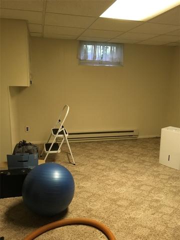 Finished Basement Before Waterproofing Installation