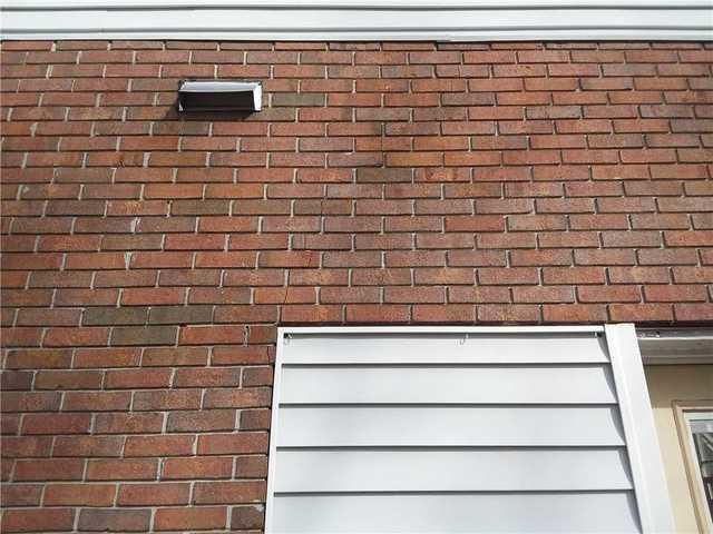 Exterior Brick After Pier Installation