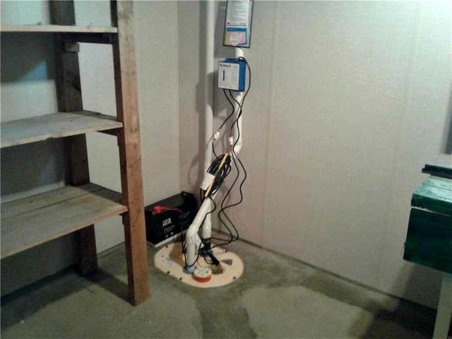 TripleSafe Sump Pump Installed