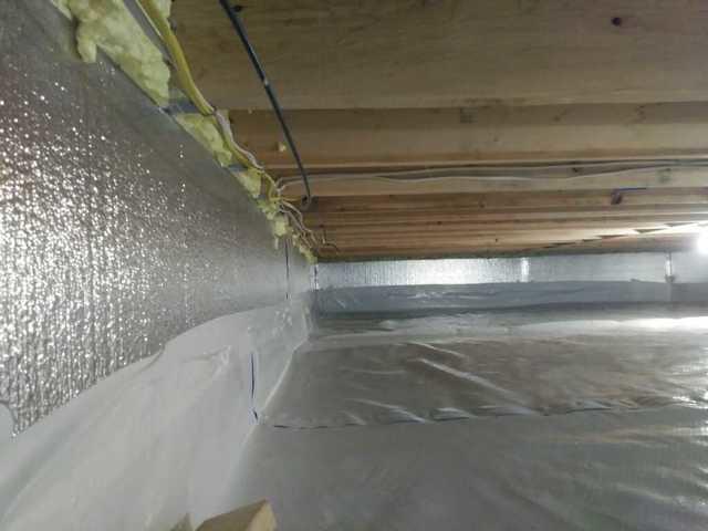 Solutions for a Damp Crawlspace!